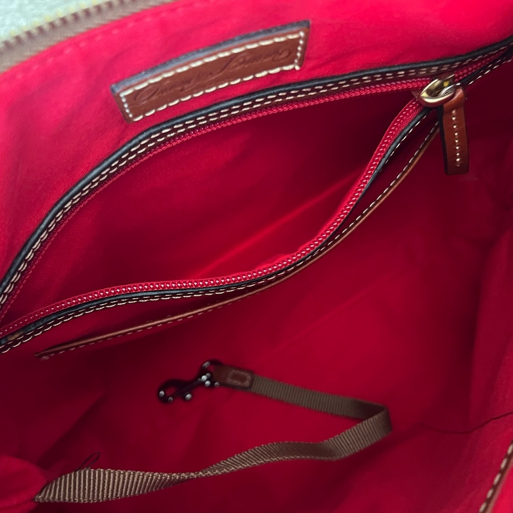Dooney & Bourke Embossed Leather Hobo Bag - Picture 4 of 6